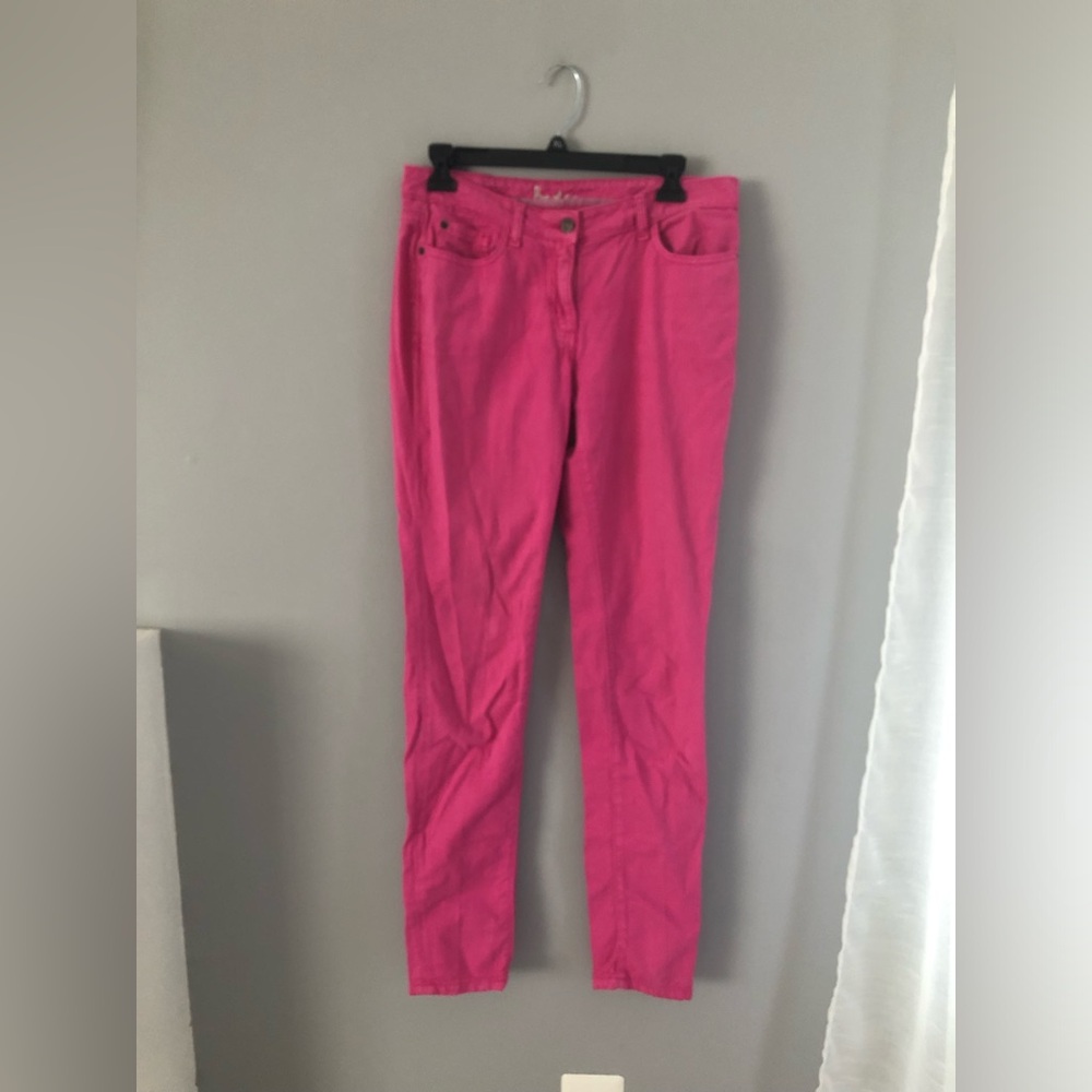 Boden Women's Pink Jeans Size 8 Long - Picture 3 of 5